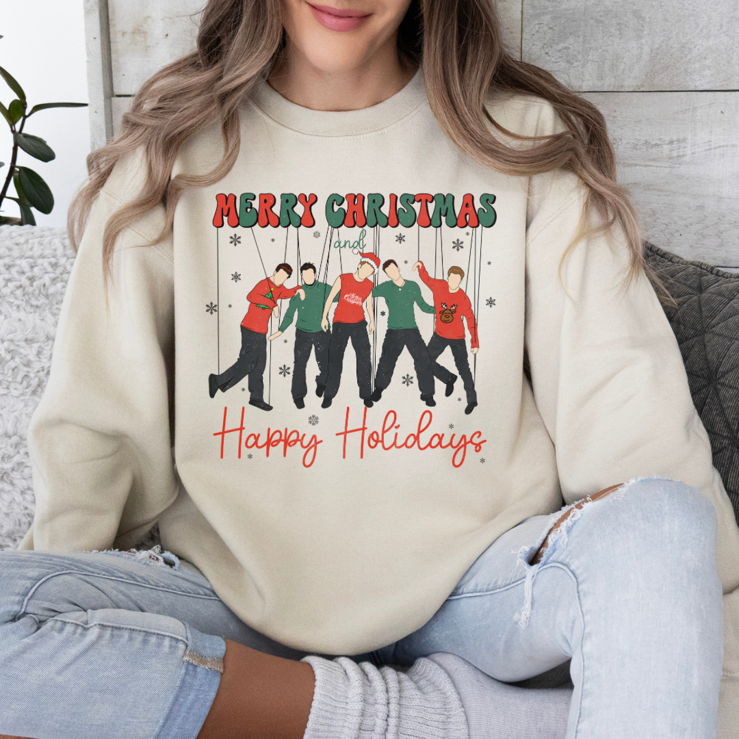 HAPPY HOLIDAYS CREWNECK