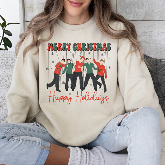 HAPPY HOLIDAYS CREWNECK