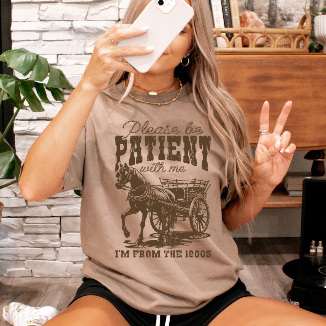 BE PATIENT TEE