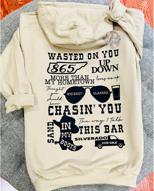 WASTED ON YOU HOODIE